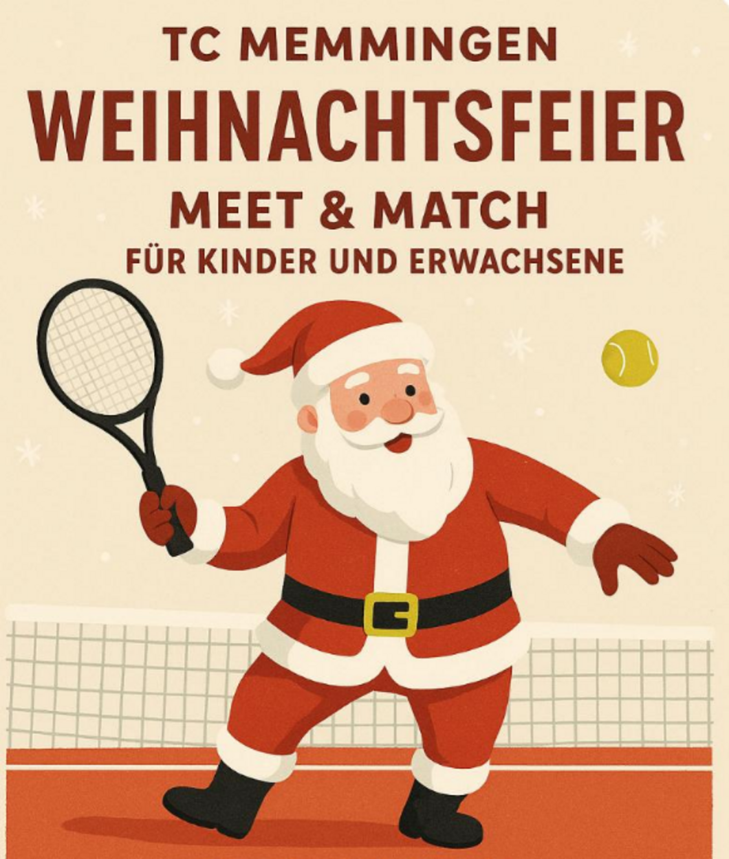 Einladung zur TCM-Weihnachtsfeier (inkl. Meet & Match) am 21.12.2025